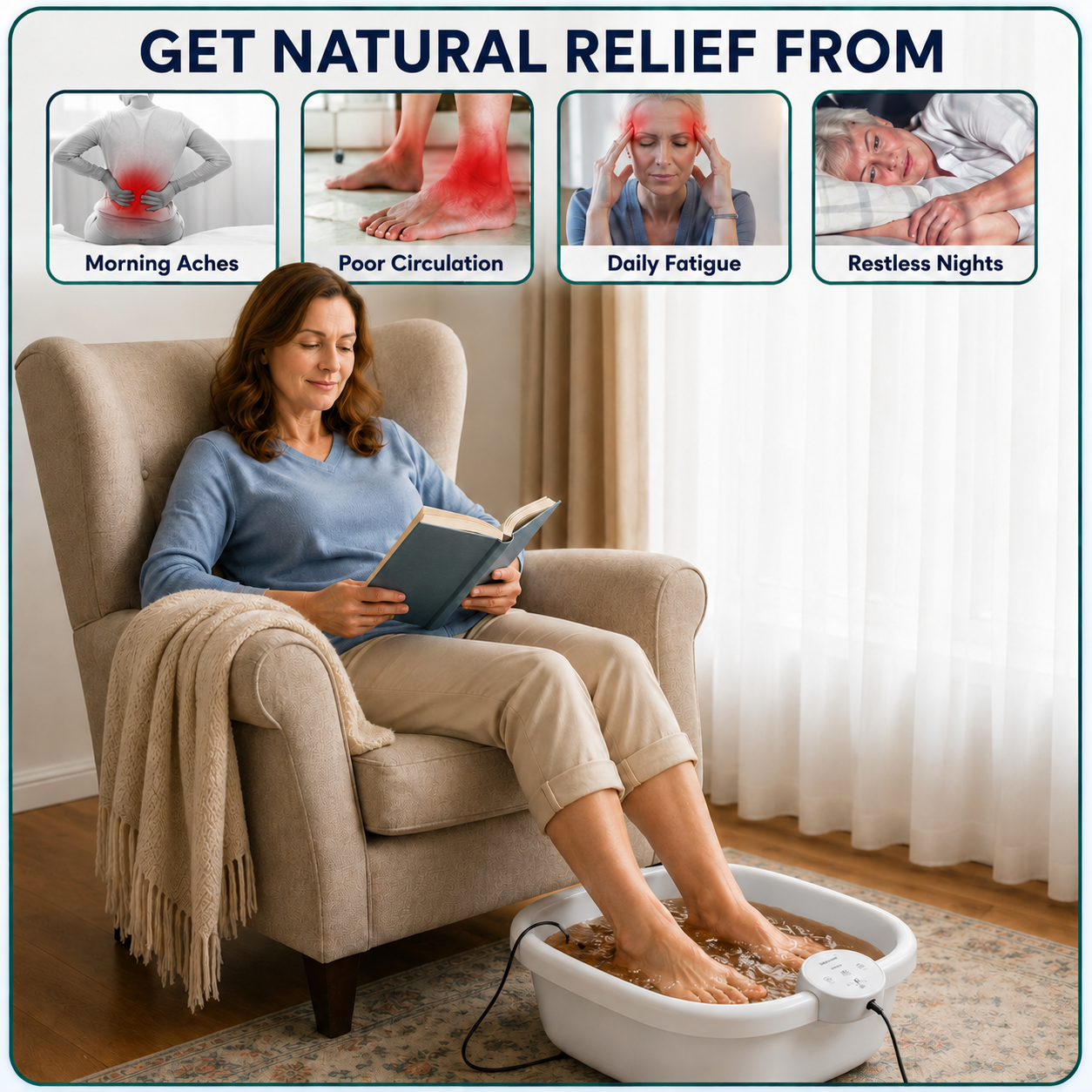 ZENstep Ionic Recovery Spa